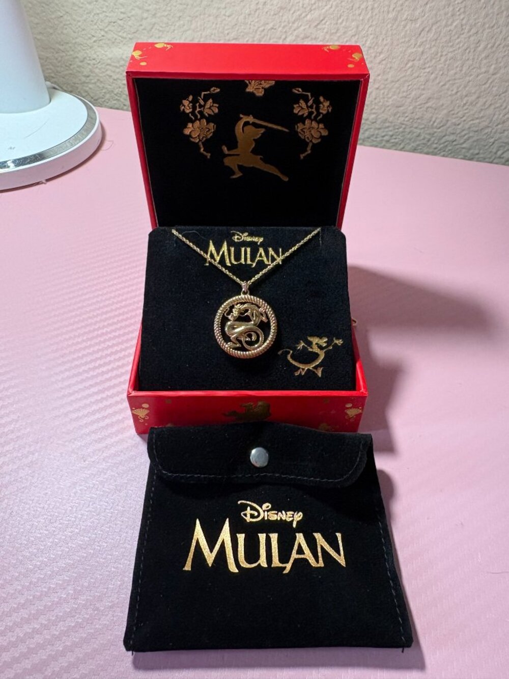 Mushu Medallion Necklace- Disney's Mulan - Disney X RockLove - Picture 9 of 9